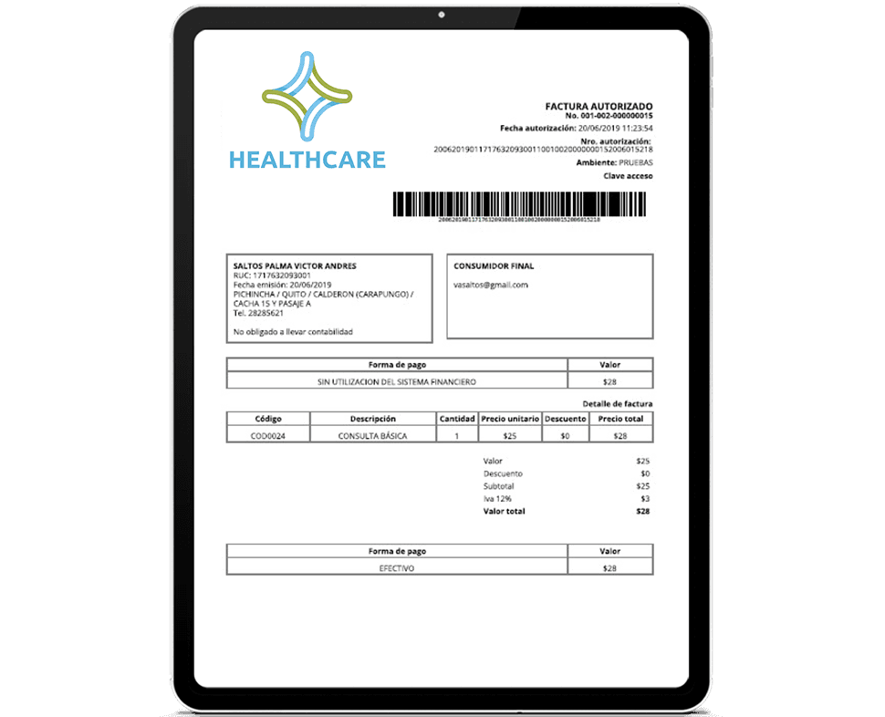 Facturación electrónica