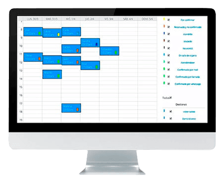 Agenda de citas médicas